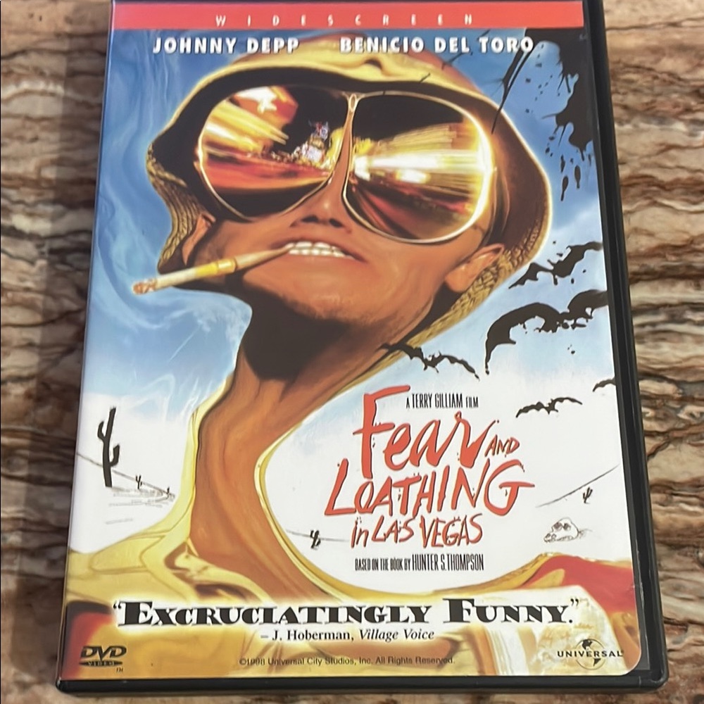 🩵5 for $25🩵 Fear and Loathing in Las Vegas DVD